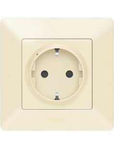 Netatmo Контакт шуко 16A Smart Valena Life Крем с рамка Legrand - 752294 - Цена | LEDs4economy