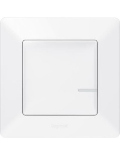 Netatmo Свързан ключ БЕЗжичен Smart Valena Life Бял с рамка Legrand - 752185 - Цена | LEDs4economy