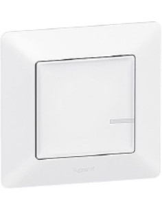 Netatmo Ключ/димер с компенсатор жичен Smart Valena Life Бял с рамка Legrand - 752184 - Цена | LEDs4economy