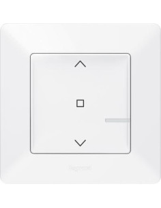 Netatmo Свързан ключ за щори БЕЗжичен Smart Valena Life Бял с рамка Legrand - 752191 - Цена | LEDs4economy