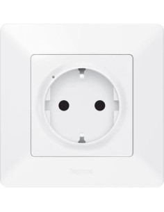 Netatmo Контакт шуко 16A Smart Valena Life Бял с рамка Legrand - 752194 - Цена | LEDs4economy