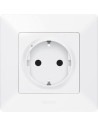 Netatmo Контакт шуко 16A Smart Valena Life Бял с рамка Legrand  - 752194