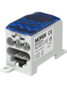 MOREK Разпределителен клемен блок СИН 1P 200A OJL200A вх. Al/Cu 1x70 изх. 6x16mm² - MAB1201B10 - Цена | LEDs4economy
