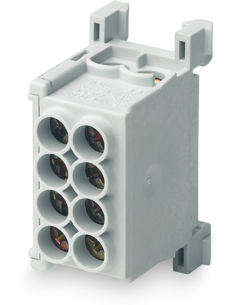 MOREK Клема изолирана СИВА MAG25-2 4x25mm² IP20 80A 1000V - MAG1250A32 - Цена | LEDs4economy