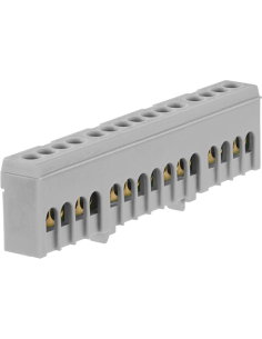 MOREK Клема изолирана СИВА A15H 15x16mm² IP20 63A 690V - MAD1015A15 - Цена | LEDs4economy