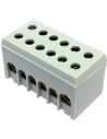 MOREK Клема изолирана СИВА A6H-2 2P 4x25mm² + 8x16mm² IP20 63A 500V - MAD2006A15 - Цена | LEDs4economy
