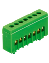 MOREK Клема изолирана ЗЕЛЕНА PE7H 7x16mm² IP20 63A 690V - MAD1007G15 - Цена | LEDs4economy