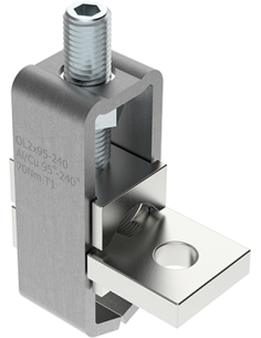 MOREK Неизолиран конектор към устройство OL240-2 Al/Cu 2x95-240mm² h78mm 806A 690V - MAJ2240E10 - Цена | LEDs4economy