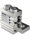 MOREK Неизолиран конектор към устройство OT120-2 2xAl/Cu 25-120 mm² h74mm 400A 690V - MAC2120E10 - Цена | LEDs4economy