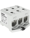 MOREK Тунелна клема СИВА 1P 320A с 6 отвора OTL150-3 3xAl/Cu 25-150mm² 1000V - MAA3150A10 - Цена | LEDs4economy