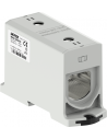 MOREK Тунелна клема СИВА 1P 490A с 2 отвора OTL300-1 1xAl/Cu 95-300mm² 1000V - MAA1300A10 - Цена | LEDs4economy