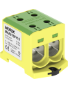 MOREK Тунелна клема ЖЪЛТО-ЗЕЛЕНА 1P 320A с 4 отвора OTL150-2 2xAl/Cu 25-150mm² 1000V - MAA2150Y10 - Цена | LEDs4economy