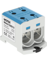 MOREK Тунелна клема СИНЯ 1P 320A с 4 отвора OTL150-2 2xAl/Cu 25-150mm² 1000V - MAA2150B10 - Цена | LEDs4economy