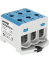 MOREK Тунелна клема СИНЯ 1P 245A с 6 отвора OTL95-3 3xAl/Cu 6-95mm² 1000V - MAA3095B10 - Цена | LEDs4economy