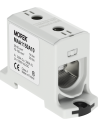 MOREK Тунелна клема СИВА 1P 320A с 2 отвора OTL150 1xAl/Cu 25-150mm² 1000V - MAA1150A10 - Цена | LEDs4economy