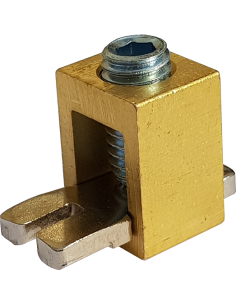 MOREK Входящ конектор 2X35mm² HEX за месингова шина h21mm 63A 690V - MAD2235E21 - Цена | LEDs4economy