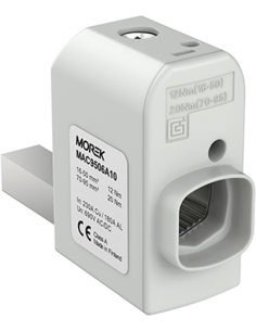 MOREK Изолиран конектор към устройство SR95L 1xAl/Cu 16-95mm², ляв, 690V - MAC9506A10 - Цена | LEDs4economy