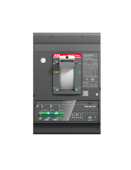 Автомат T Max XT5N 630А електронна защита Ekip LS/I 3P 36kA регулируем (In x 0.4...1) АВВ