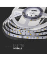 V-TAC LED Лента SMD5050 30/1 3000К IP20 6W/M - 212135 - 2
