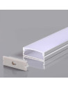 V-TAC Монтажен Kит с Дифузер за LED Лента Алуминиев 2м. - 23176