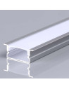 V-TAC Монтажен Kит с Дифузер за LED Лента Алуминиев 2м. - 23175
