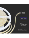 V-TAC LED COB Лента 24V IP67 Синя 320 LEDs 10W/m - 23142 - 5