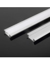 V-TAC Монтажен Kит с Дифузер за LED Лента Алуминиев Мат 2000* 24.7x7MM - 10320