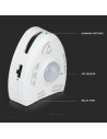 V-TAC LED Система За Спалня Сензор Единичен 4500К - 212549 - 5