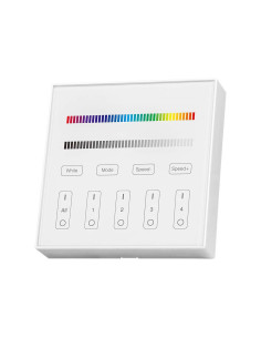 V-TAC Дистанционно Тъч 4 Канално RGB+W Стена - 2917 - Цена | LEDs4economy