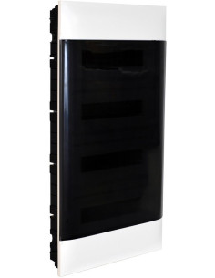 Legrand Табло за скрит монтаж 4х12 мод. Practibox S с прозрачна врата и Н и РЕ клеми - 135154 - Цена | LEDs4economy