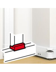 Legrand Т-разклонение 50x105 за канал 50x130/145/180мм DLP с капак 45 - 075675 - Цена | LEDs4economy