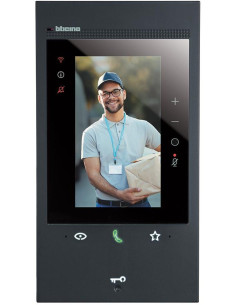 BTICINO Видео дисплей Classe 300EOS 5" вертикален сензорен с Wi-Fi, Alexa и MyHome Черен - 344884 - Цена | LEDs4economy