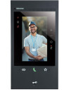 BTICINO Видео дисплей Classe 300EOS 5" вертикален сензорен с Wi-Fi, Alexa и MyHome Черен  - 344884