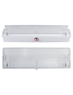 ULTRALUX LED АВАРИЙНО ОСВЕТИТЕЛНО ТЯЛО С ВГРАДЕНА БАТЕРИЯ 3W 6500K, IP44, 140LM - LLE365 - Цена | LEDs4economy 2