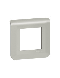 Legrand Лицева рамка 2 мод. цвят алуминий Mosaic NEW - 079302L - Цена | LEDs4economy
