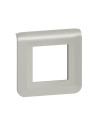 Legrand Лицева рамка 2 мод. цвят алуминий Mosaic NEW  - 079302L
