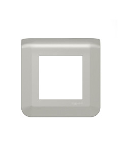 Legrand Лицева рамка 2 мод. цвят алуминий Mosaic NEW - 079302L - Цена | LEDs4economy 2