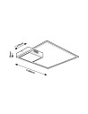 Rabalux Sirius Плафон IP20 LED 30W 5285 - 5