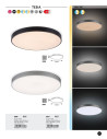 Rabalux Tesia Плафон IP20 LED 60W 3316 - 4