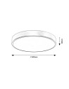 Rabalux Tesia Плафон IP20 LED 60W 3000-6000K 71038 - 2