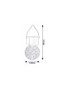 Rabalux Yola Соларно осветление IP44 LED 0,06W K 7850 - 2