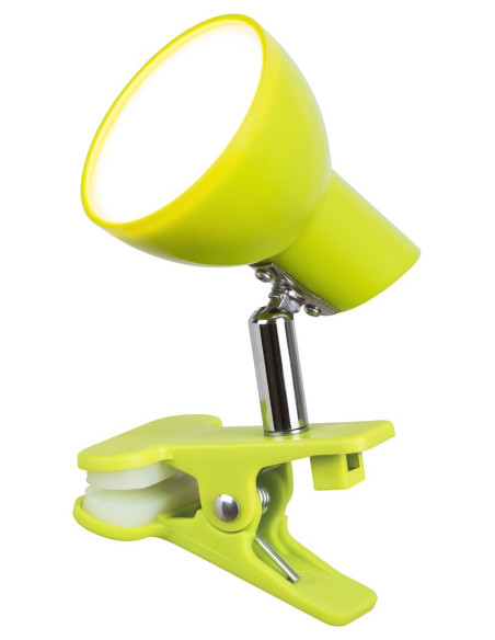 Лампа с щипка Noah 1481/ зелено, LED 5W 360lm 3000K, кабел с прекъсвач