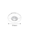 Rabalux Randy Вградени и повърхностно монтирани лампи IP44/ IP20 LED 4W 1072 - 4