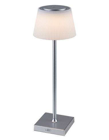 Taena,ind.table, LED4W, H38cm, silver