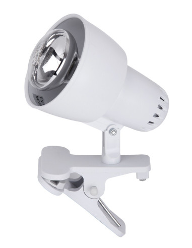 Лампа с щипка Клип 4356, E14 R50 1x MAX 40W бяла