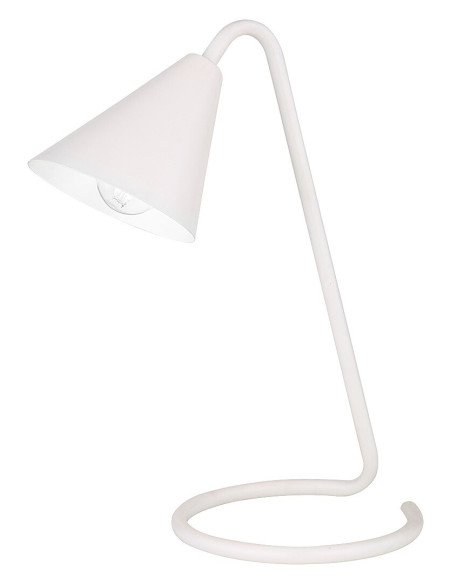 3089 Monty, настолна метална лампа, E14 1x MAX 40W, бяла