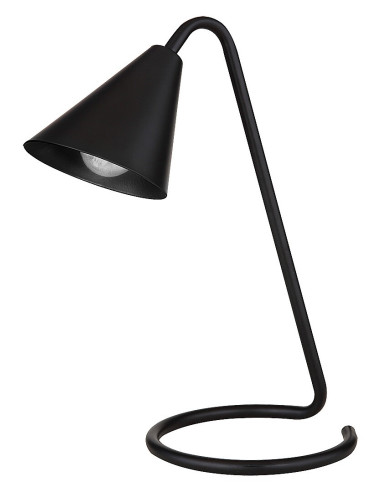 3088 Monty, настолна метална лампа, E14 1x MAX 40W, черна