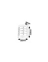 Rabalux Sevilla Аплик IP44 E27 MAX 11W K 8799 - 2