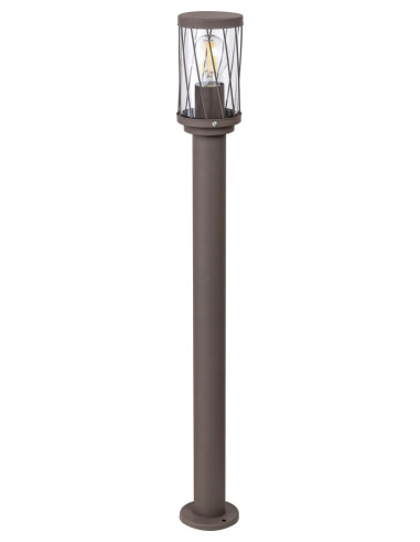 Budapest 8890/ външна лампа, кафява/ E27 1X MAX 40W/ IP44 H800mm