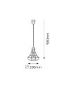 Rabalux Ramsey Висящи осветителни тела IP20 E27 1x MAX 60W 4650 - 5